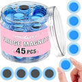 VNDUEEY 45 Pcs Round Whiteboard Magnets, Fridge Magnets, Dry Board Magnet by VNDUEEY
