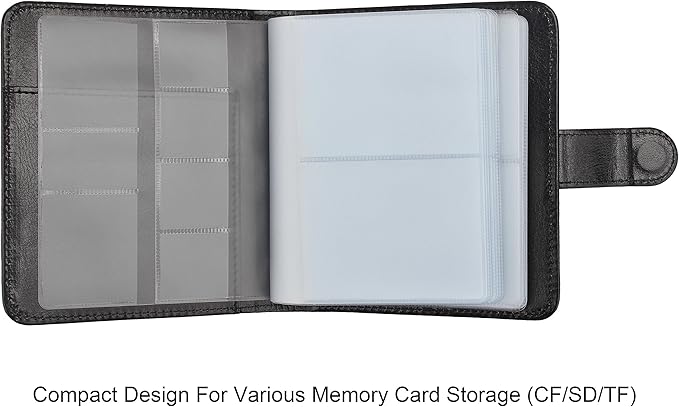 Wisdompro Business Card Book Organizer, Premium PU Leather Wallet Name Credit - Image 4