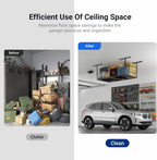 fleximounts 3x6 overhead garage storage adjustable ceiling rack, package contents