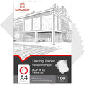 Raimarket Premium Tracing Paper Pack – 9x12 Inches, 100 Sheets, Transparent by Raimarket