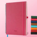 IN-LUXPRO Planner 2026 Daily Weekly and Monthly, 11.5"x8.5", 12 Months Spiral by IN-LUXPRO