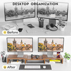 BONTEC Dual Monitor Stand Riser - Image 4