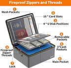 ENGPOW Fireproof Document Box, Hard Case File Box - Image 9