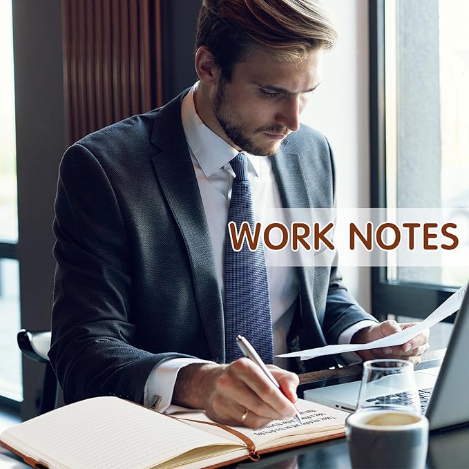 Qeeenar 24 Pack Leather Notebook Journals Bulk 5.7" x 8.3" Harder Cover A5 - Image 7