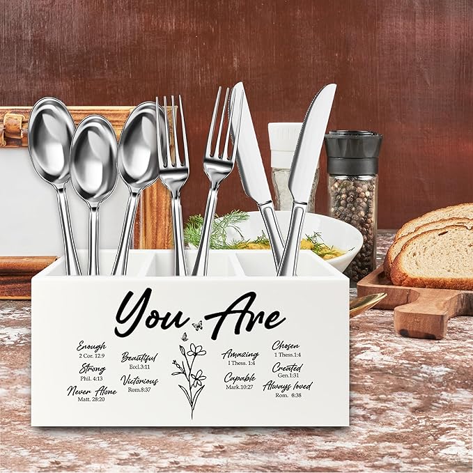 QZQE You Are Christian Pen Pencil Holder Organizer - Image 5