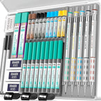 Nicpro 36PCS Blocky Gear Mechanical Pencil Set by Nicpro
