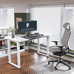 FLEXISPOT 4 Legs Standing Desk 55 x 28 Inch Electric Adjustable Height - Image 2