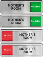 2 Pack Mom Door Sign by Abudada