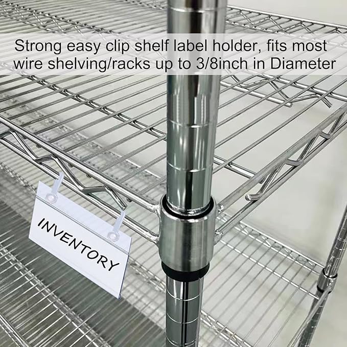 ChanQnTon Plastic Shelf Labels, Price Tags, Shelf Tags - Image 6