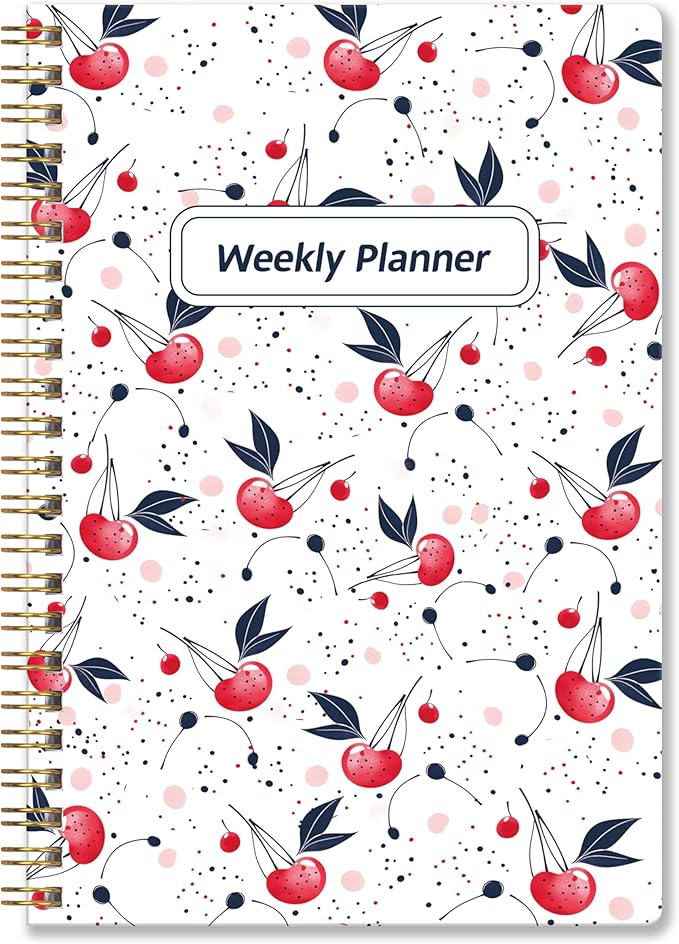 Undated Weekly Planner- Weekly Goals Notebook, A5 To Do List Planner, Habit by KAICNPAPER