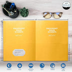 FILE-EZ Two-Pocket Folders, Textured Paper, Letter Size - Image 2