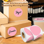 3 Inch Round Color Coding Labels - Image 5