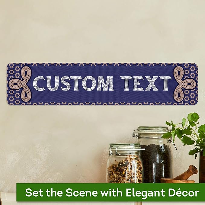 Custom Sign, Custom Street Sign, 11 Font Colors, 13 Font Styles, 4 Hole Options - Image 4