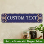 Custom Sign, Custom Street Sign, 11 Font Colors, 13 Font Styles, 4 Hole Options - Image 4