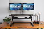 Rocelco 40" Height Adjustable Standing Desk Converter - Image 2