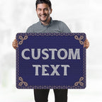 Custom Sign, Custom Street Sign, 11 Font Colors, 13 Font Styles, 4 Hole Options - Image 2
