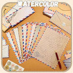 TaoBary 160 Pcs Stationery Paper Set 50 Double Sided Stationery Papers - Image 2