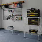 Regal Altair 21" Deep x 24" Wide x 34" Height Wire Shelving Kit | 3-Tier | NSF - Image 5