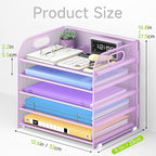 Cawukege 5 Tier Paper Organizer - Image 5