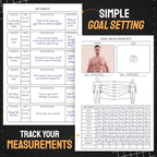 Nextnoid Hardcover Fitness Journal Workout Planner - Image 3