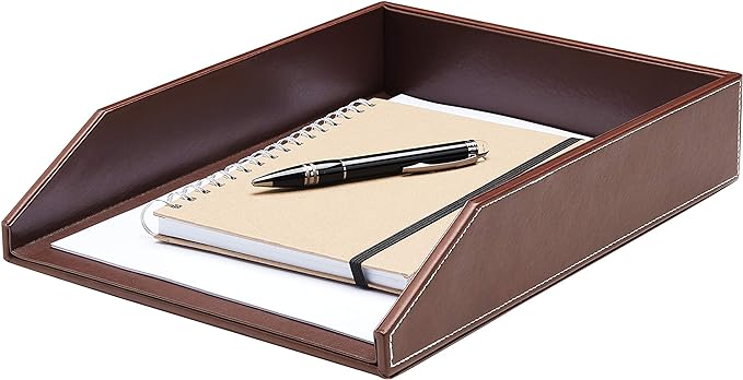 Gallaway Leather Letter Desk Organizer by GallawayLeather