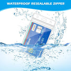 50Pcs ID Badge Holder Vertical Name Tag Holder Clear Plastic Name Badge ID Card - Image 7