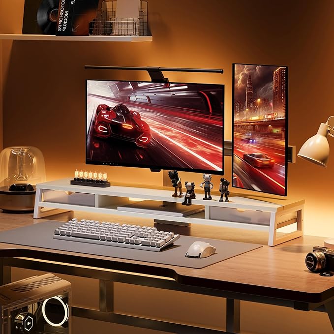 Fenge Dual Monitor Stand, Monitor Riser - Image 8