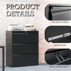 mysteeldepot 3 Drawer Lateral File Cabinet - Image 4
