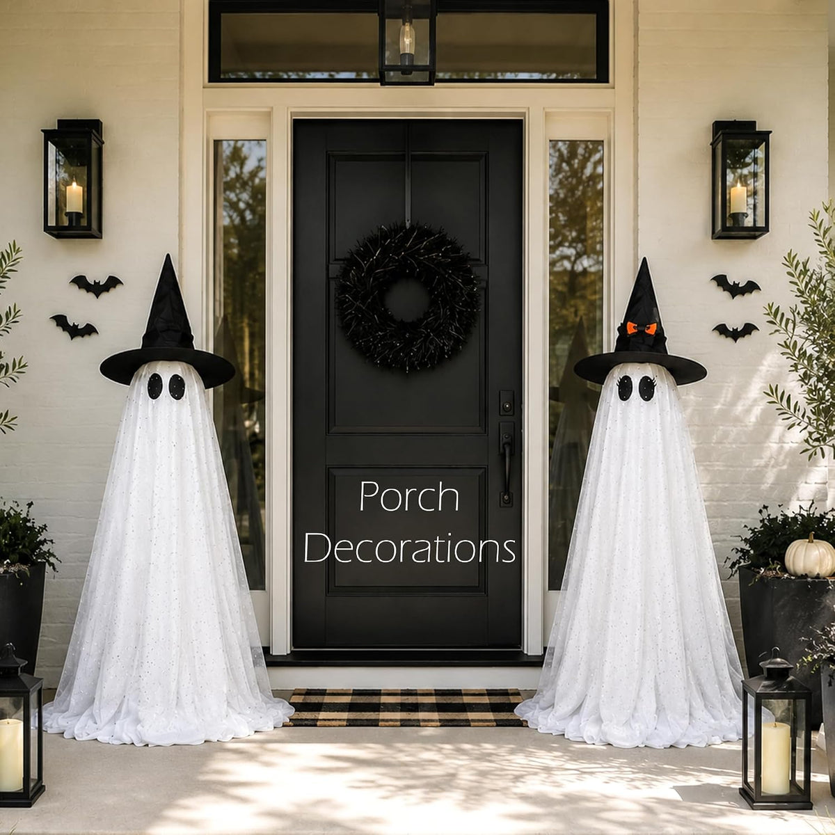 2Packs Halloween Decorations Outdoor,Halloweens Party Decoration Indoor,59in ...