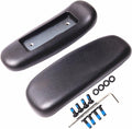 CHAHEKAI Office Chair Arm Replacement, PU Armrest Arm Pads Caps, Univeral 4" by Unknown