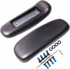 CHAHEKAI Office Chair Arm Replacement, PU Armrest Arm Pads Caps, Univeral 4" by Unknown