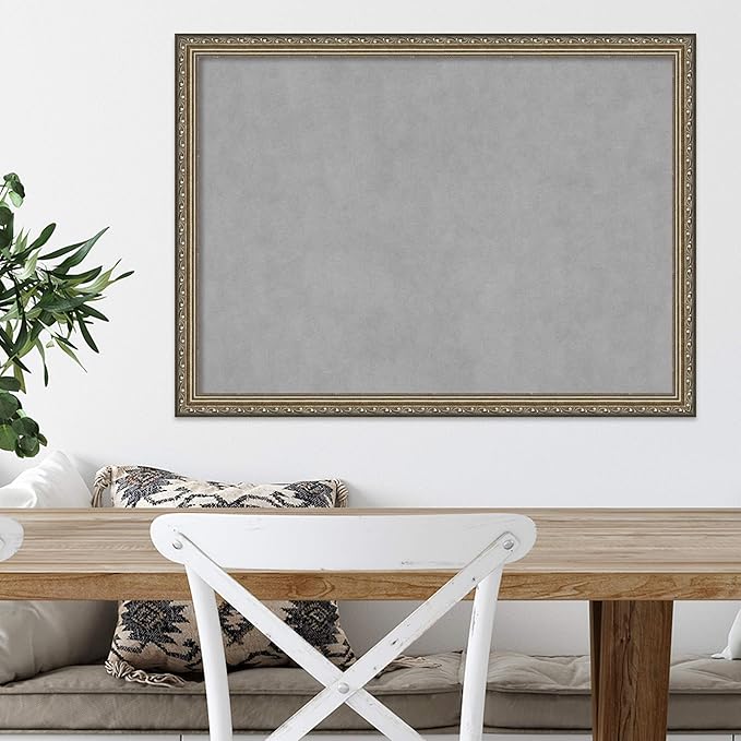 Amanti Art Silver Framed Magnetic Board 22x30 Medium Vision Board - Image 5