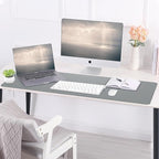 Leather Desk pad Protector, Mouse pad, Non-Slip Office Desk Mat, Waterproof - Image 6