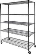 Seville Classics UltraDurable Heavy Duty NSF Solid Steel Wire Rack Storage Unit by SevilleClassics