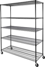 Seville Classics UltraDurable Heavy Duty NSF Solid Steel Wire Rack Storage Unit by SevilleClassics