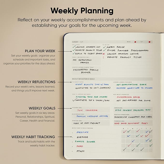 Dated, 2026 Planner, 8.5" x 11" - Image 4