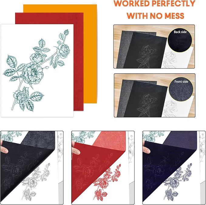 Carbon Paper for Tracing Graphite Transfer-Paper - Image 3