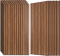 AUTORIFIC Wood Veneer Sound Panels, 10 Pack 47.2”x23.6” Wall Panels, Decorative by AUTORIFIC