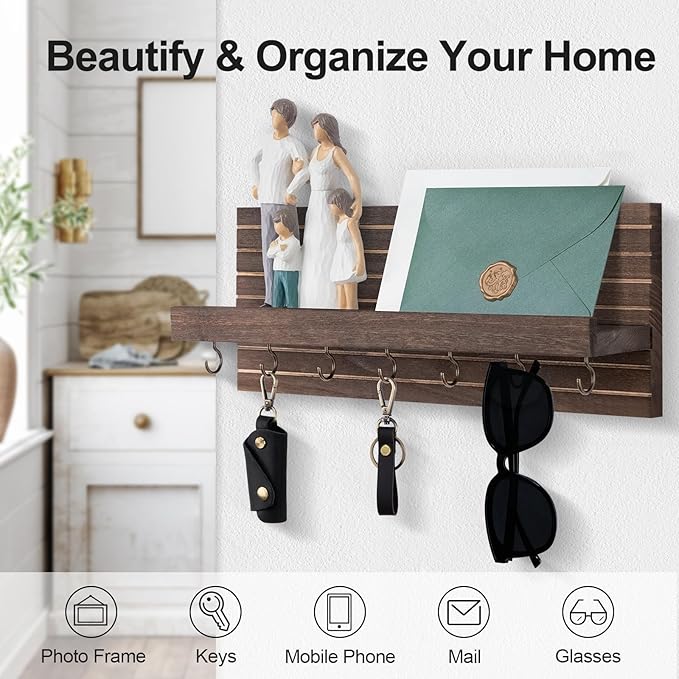Lwenki Decorative Key Holder for Wall - Image 3