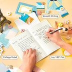 feela 8 Pack Soft Cover Journal Bulk, Notebooks College Ruled - Image 3