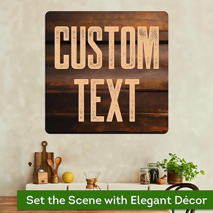 Custom Sign, Custom Street Sign, 11 Font Colors, 13 Font Styles, 4 Hole Options - Image 4