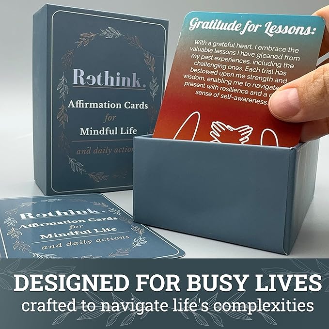 QUOKKA Rethink 95 Positive Affirmation Cards - Image 6