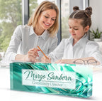 Personalized Name Plate for Desk Custom Acrylic Desk Name Plate Custom Employee - Image 3