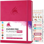 Clever Fox Planner PRO – Weekly & Monthly Life Planner to Increase Productivity by CleverFox