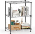 M MZG 450 lbs Steel Storage Shelving 3-Tier Utility Shelving Unit Steel by MEIGAOPLASTICANDMETALHKCOLIMITED