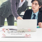 Personalized Name Plate for Desk Custom Acrylic Desk Name Plate Custom Employee - Image 2