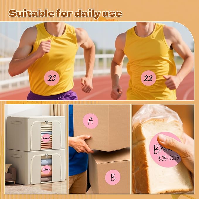 3 Inch Round Color Coding Labels - Image 7