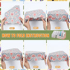 PerKoop 12 Pcs Magazine File Holder Foldable Decorative Cardboard File Folders - Image 4