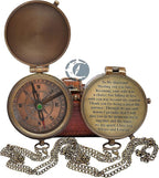 Engraved Compass, Gift for Husband, Anniversary, Wedding Gift for Him, Long - Image 5