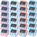 Weewooday 24 Pcs Digital Kitchen Timer Magnetic Timer Bulk On/Off Switch Minute by Weewooday